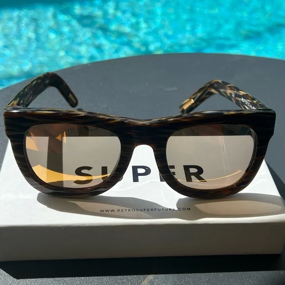 Super X Barney’s New York limited edition sunglasses.